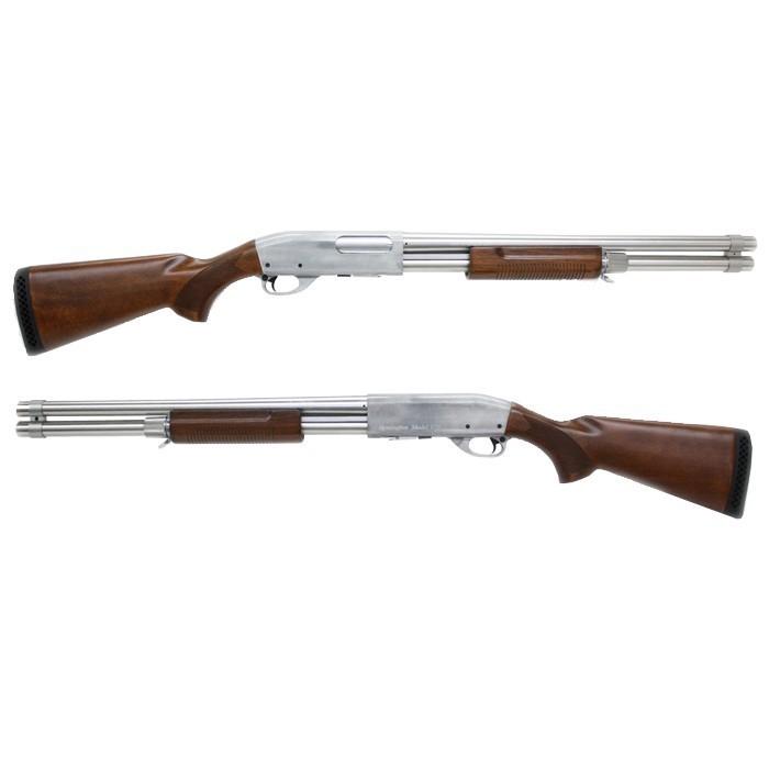 S＆T ARMAMENT S&T M870 ロング リアルウッド エアーショットガン SV