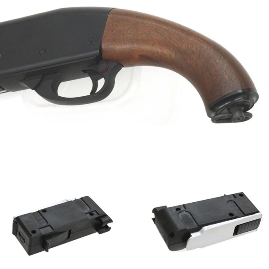 S＆T ARMAMENT S&T M870 ソードオフ フェイクウッド エアーショット