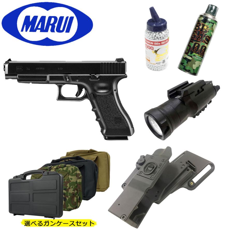 大特価！】東京マルイ グロック34 ガスブローバック【スペシャル6点