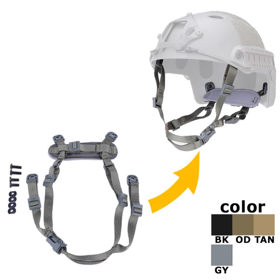 UFC ヘルメット用 4点式 チンストラップ（各カラーあり） : web shop