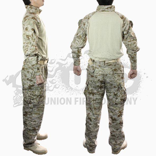 UFC-BDU-05L CombatタイプBDU上下セットバージョン2ピクセルデザートL