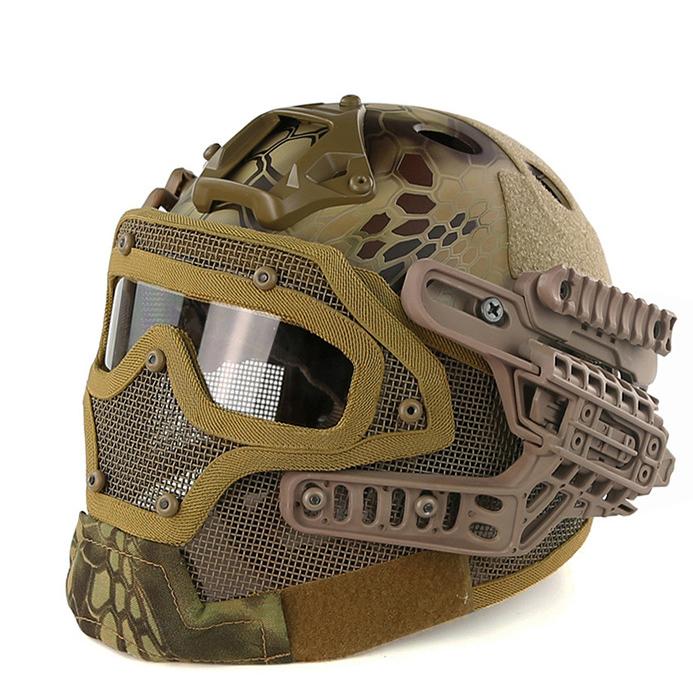 FAST PJタイプ Fullシステム D-DESERT UFC FAST PJタイプ ヘルメット Fullシステム 迷彩カラーシリーズ(各