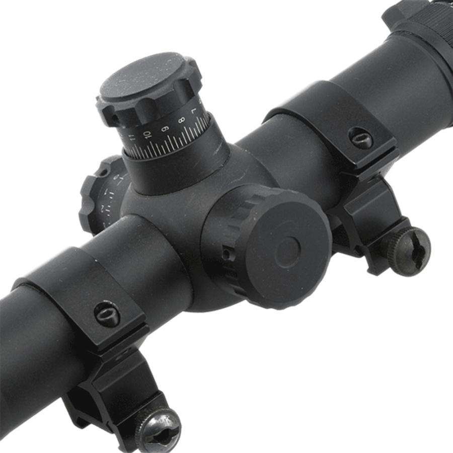 LP Mark 4 M1タイプ 3.5-10×40 SF イルミネーションスコープ BK