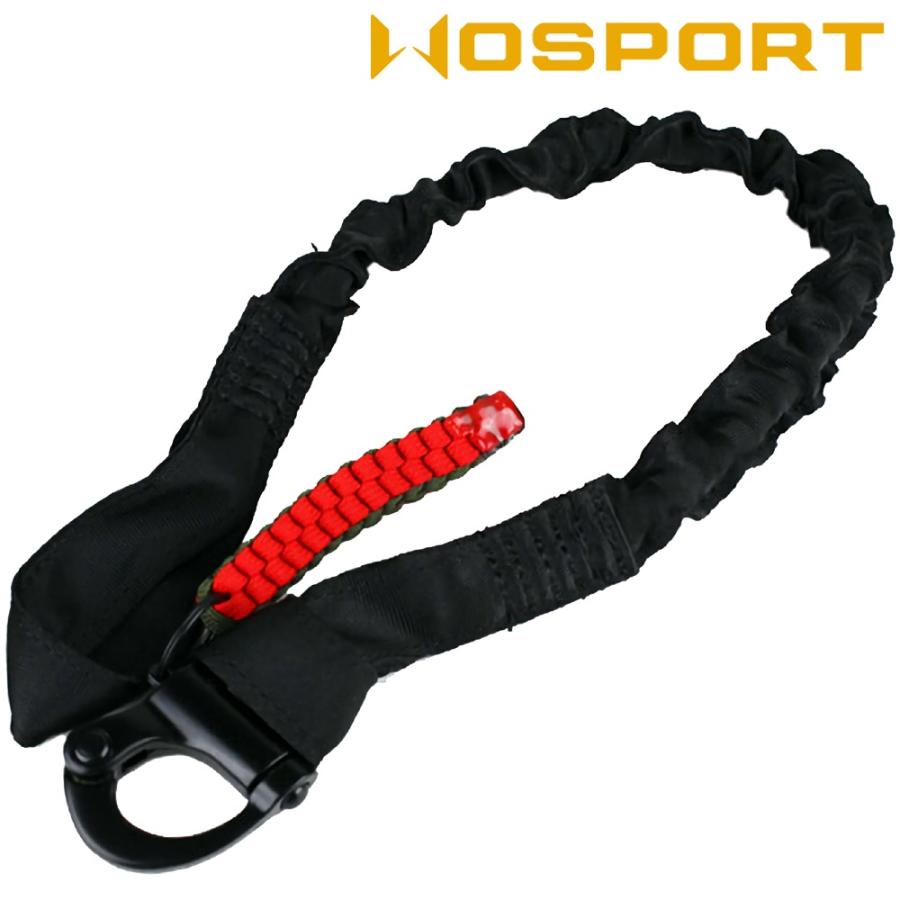 【実物】WAS ランヤード　ブラック WOSPORT セフティ ランヤード B BK : web shop アシュラ - 通販