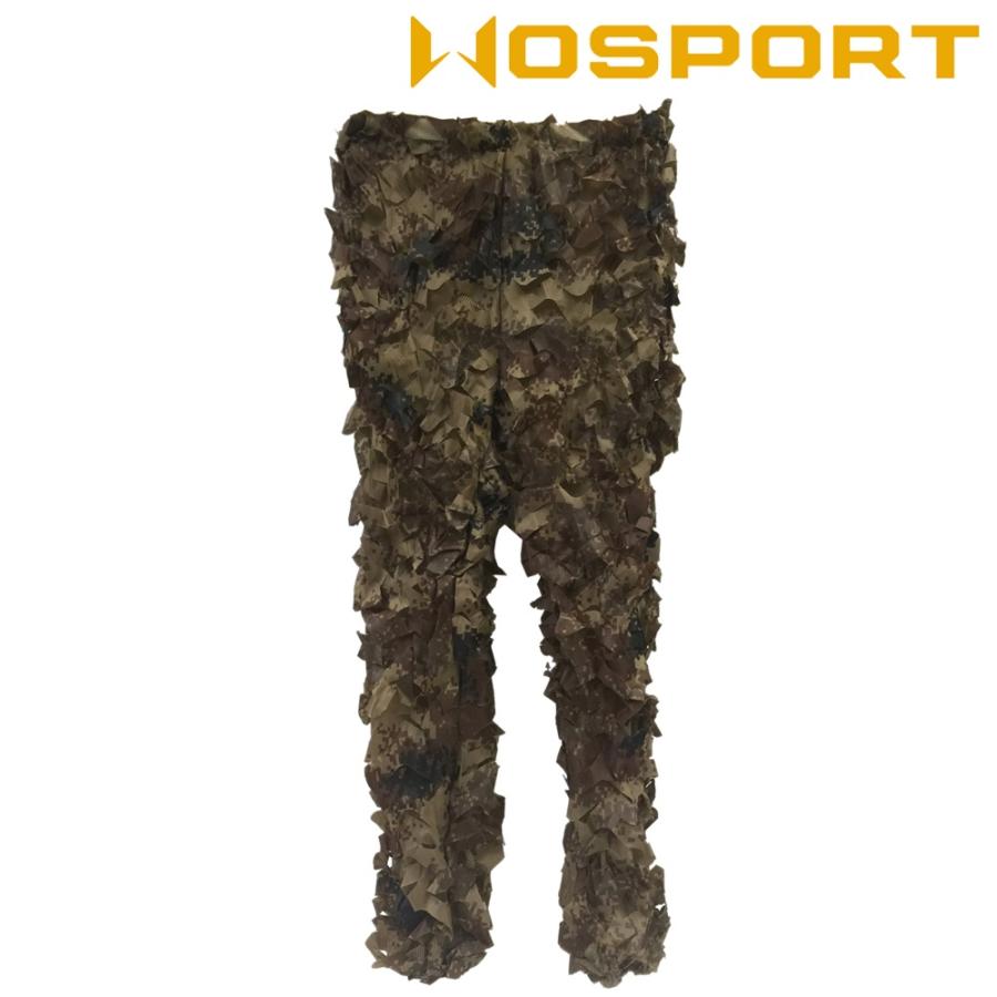 BDUセール】WOSPORT 3Dパターン メッシュ ギリースーツ 上下セット DE