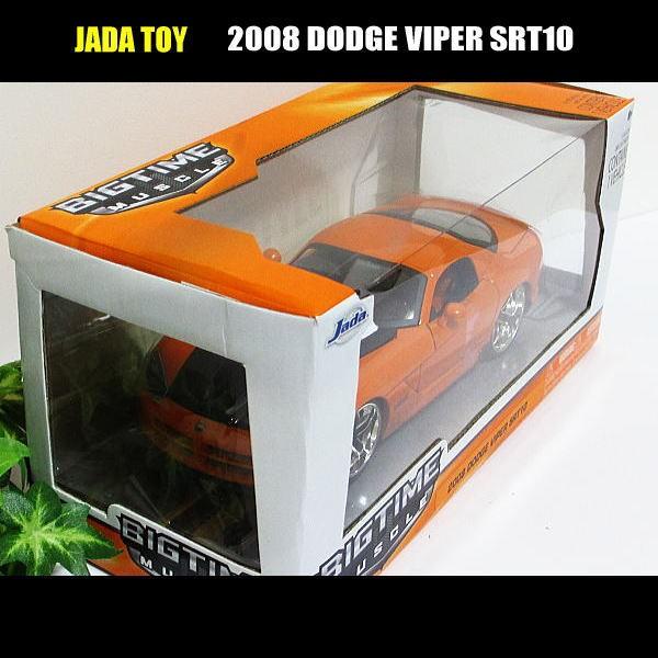 セール品】1/24ダッジ バイパーSRT10/2008(オレンジ)/BIGTIME セール品】1/24ダッジ バイパーSRT10/2008(オレンジ)/BIGTIME