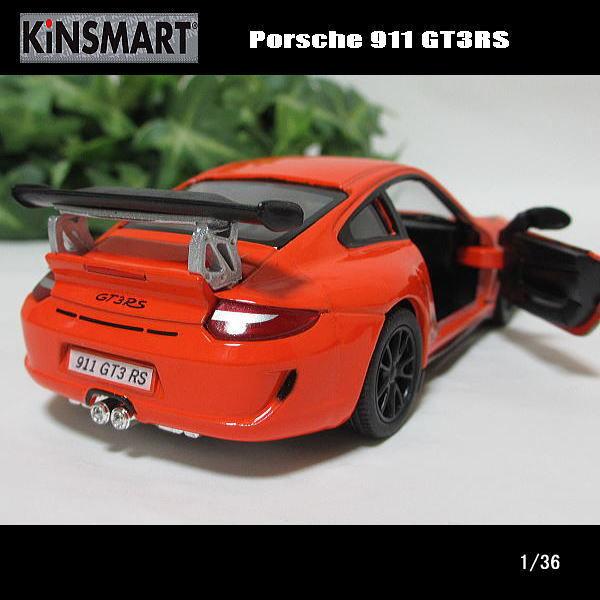 KinSMART 1/36ポルシェ911/GT3RS(オレンジ)/キンスマート/KINSMART