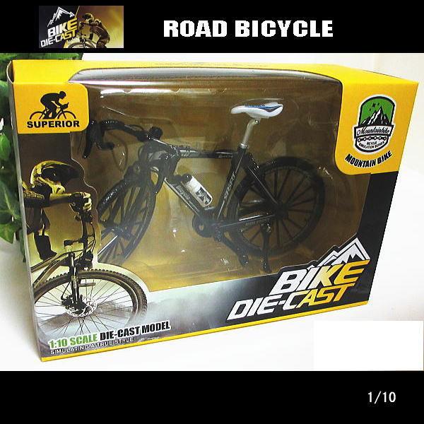 1/10スケール/ロードサイクル/(ブラック)/自転車/ダイキャスト