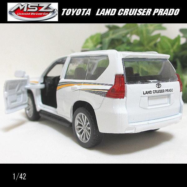 1/42トヨタ ランドクルーザー プラド/TOYOTA(ホワイト)/MSZ 1/42トヨタ ランドクルーザー プラド/TOYOTA(ホワイト)/MSZ
