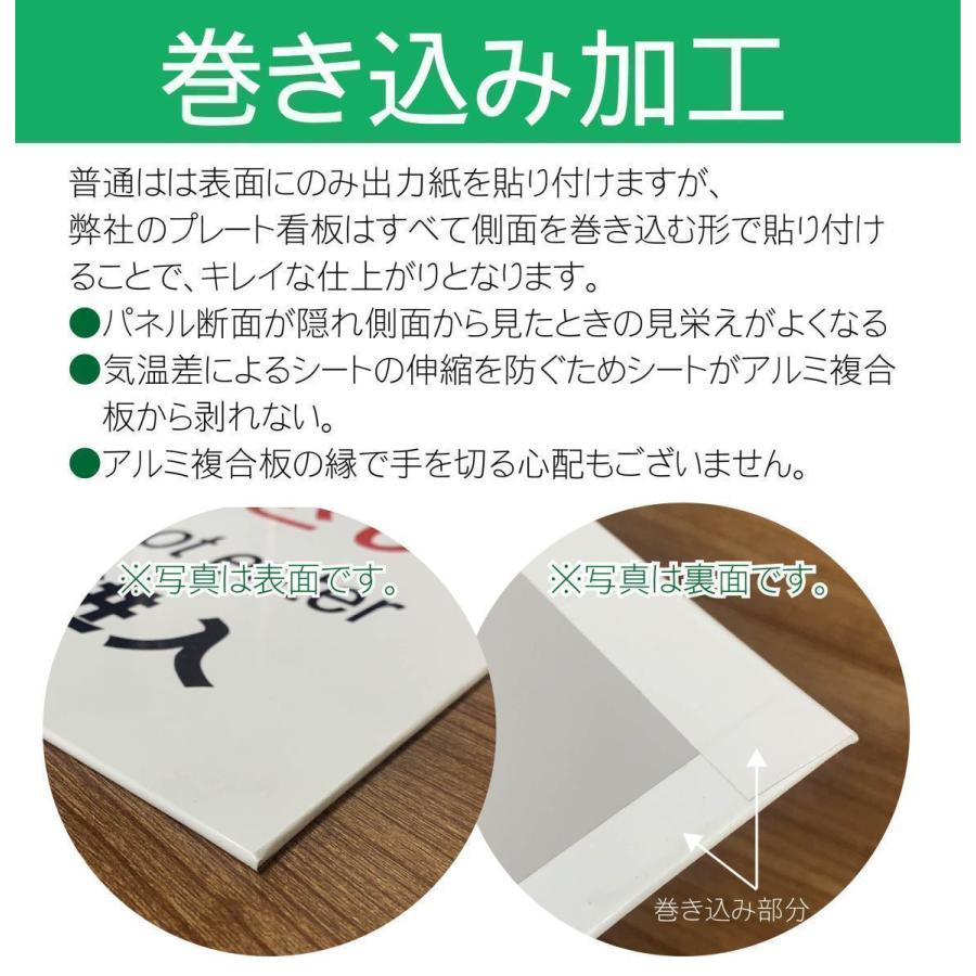 看板 屋外用 立入禁止 プレート看板 メール便全国送料無料 アルミ複合