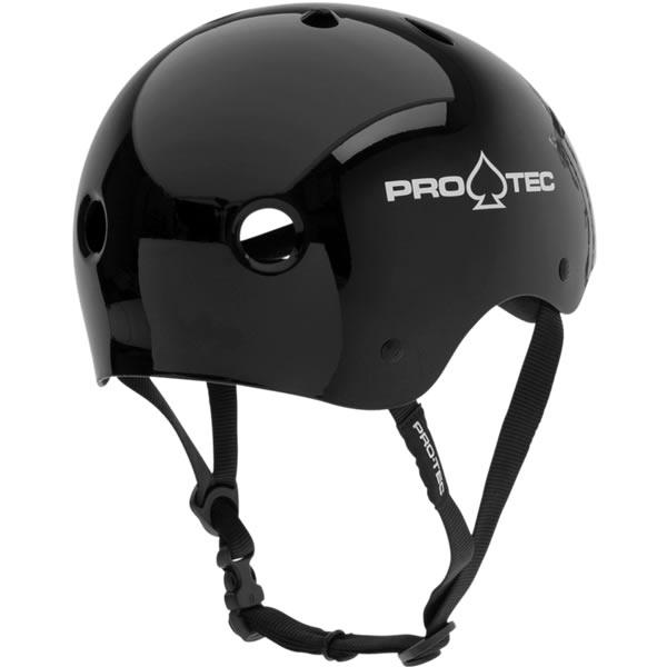 スケボー ヘルメット PROTEC HELMET CLASSIC SKATE グロスブラック (子供用)(女性用)(大人用)(スケートボード)(インライン)｜websports｜03