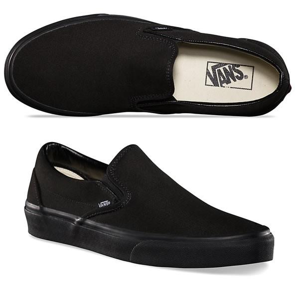 バンズ スニーカー スリッポン メンズ Vans Slip On Black Black Vans スリッポン メンズスニーカー Websports 通販 Yahoo ショッピング