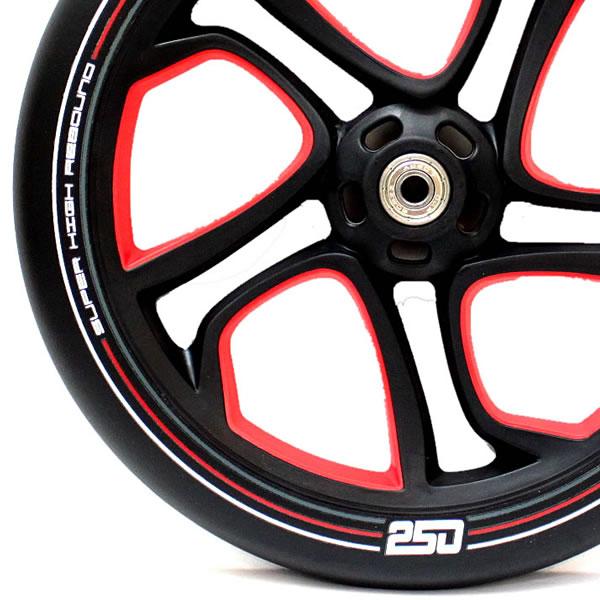 FRENZY フレンジー キックボード スペアウィール FR551 250mm ＋ ABEC