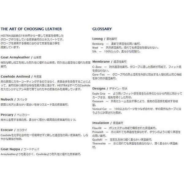 HESTRA ヘストラ 3フィンガー スキーグローブ ミトン Topo 3 HESTRA ヘストラ 3フィンガー スキーグローブ ミトン Topo 3