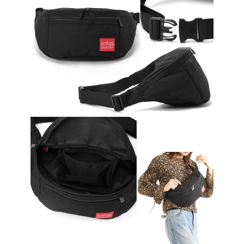 マンハッタンポーテージ　リュック　ウェストバッグ ALLEYCAT WAIST Bag Large (md)　ブラック  MP1102　Manhattan Portage  【バックパック・リュックサック】｜websports｜03