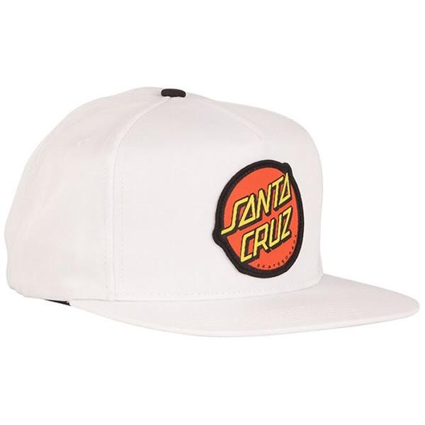 サンタクルーズ キャップ Classic Snapback ホワイト Santa Cruz キャップ スケボー スケートファッション Websports 通販 Yahoo ショッピング