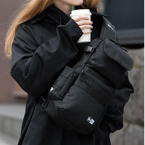 NEW ERA（ニューエラ） スリングボディバッグ 12L ブラック(14521310