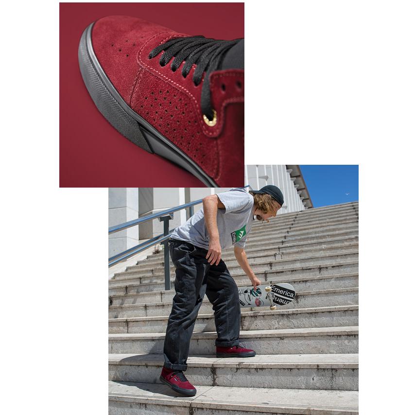 エメリカ スニーカー Pillar ピラー Oxblood スケボーシューズ スケートボード シューズ Emerica スニーカー C1 Websports 通販 Yahoo ショッピング
