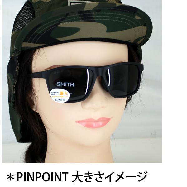 スミス サングラス 偏光レンズ PINPOINT MATTE BLACK - CP POLARIZED 
