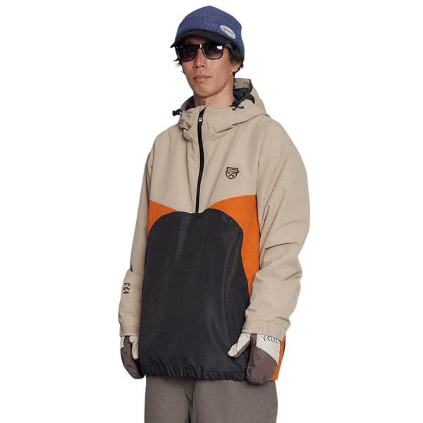 ROME ローム　ウェア　22-23　OG PULLOVER -jacket  ジャケット / BEIGE　(2022-2023)　ウエア　 スノーボード ウェア メンズ｜websports｜03