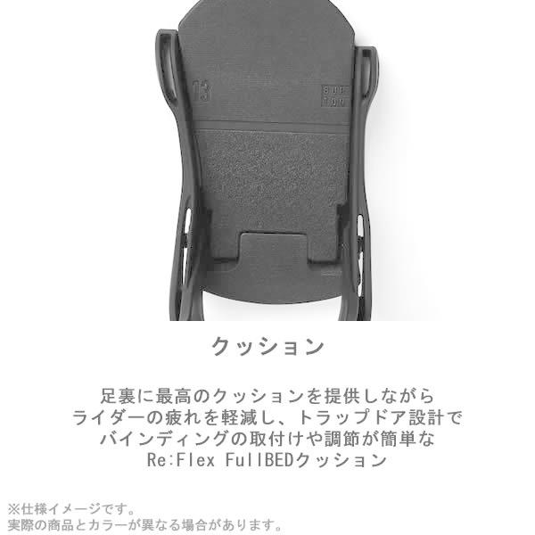 バートン ビンディング ミッション BURTON Mission Re:Flex(リフレックス) / Black 日本正規品(22-23 2023)スノーボード|websports|07