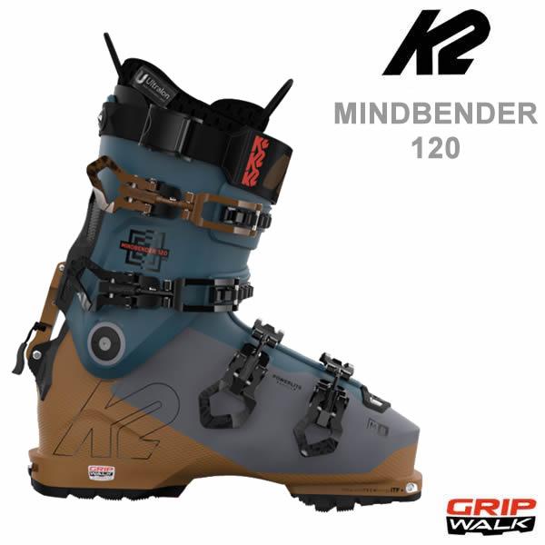 K2 スキーブーツ MINDBENDER 120 LV テックビンディング対応（2223 2023)ケーツー フリースタイルスキー ブーツ
