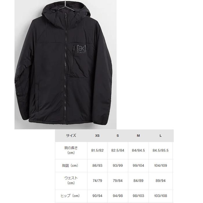 BURTON（バートン） ak HELIUM HOODED ins JACKET ヘリウムフード