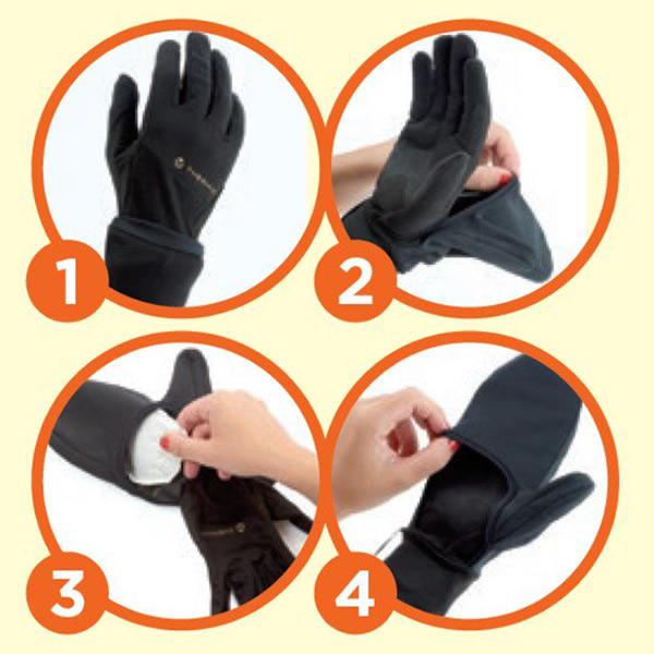 THERM-IC [ バーサタイル ライト グローブ @8000] サーミック VERSATILE LIGHT GLOVES スノボ グローブ SIDAS 【正規代理店商品】 SIDAS（シダス） THERM-IC(サーミック) 寒い時にはミトンに、使い捨て