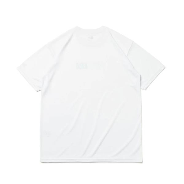 ニューエラ 半袖 涼しい  Tシャツ 吸汗速乾 Vertical Dot Logo ホワイト (13516829)NEWERA パフォーマンスアパレル 正規品｜websports｜04