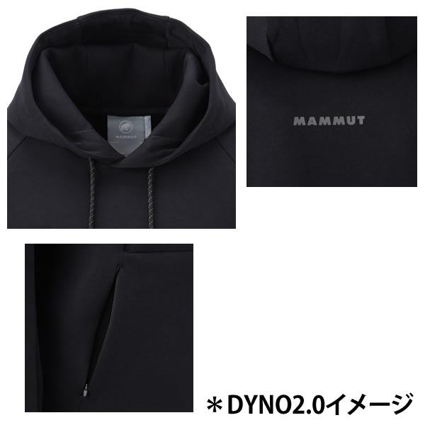 MAMMUT（マムート） パーカー DYNO 2.0 ML hoody af -MARINE melange