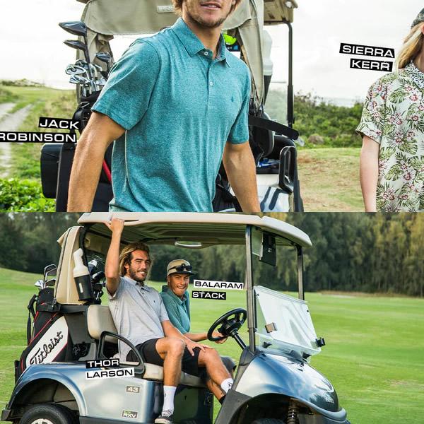 VOLCOM（ボルコム） ゴルフ 半袖 涼しい ポロシャツ 速乾 ストレッチ