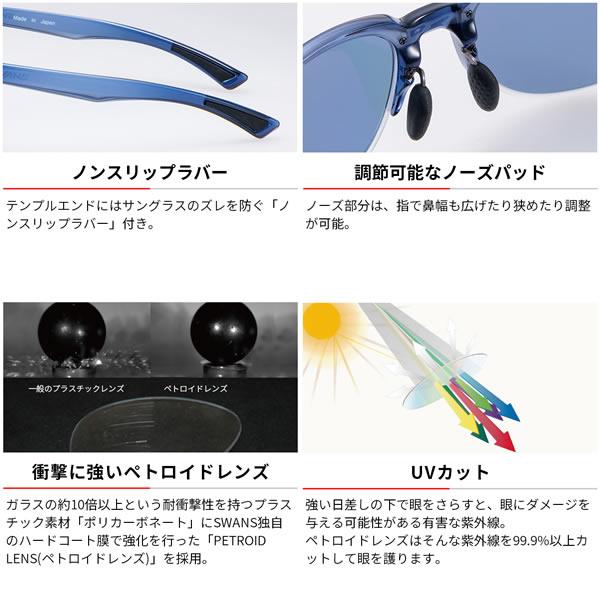 SWANS スワンズ サングラス 偏光 ER2-0168 BK er-2(イー SWANS スワンズ サングラス 偏光 ER2-0168 BK er-2(イー