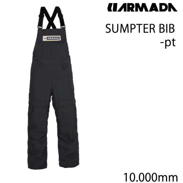 アルマダ スキーウェア ARMADA SUMPTER BIB -pants ビブパンツ / BLACK