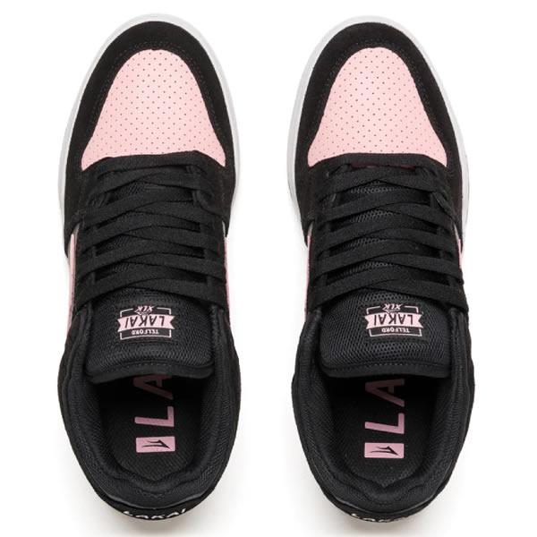 LAKAI（ラカイ） スニーカー LAKAI TELFORD LOW BLACK/PINK SUEDE テル