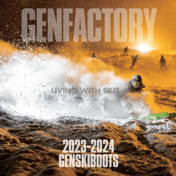 GEN FACTORY スキーブーツ 2024 BUMPS 8 ストーミーグレー GEN FACTORY スキーブーツ 2024 BUMPS 8 ストーミーグレー