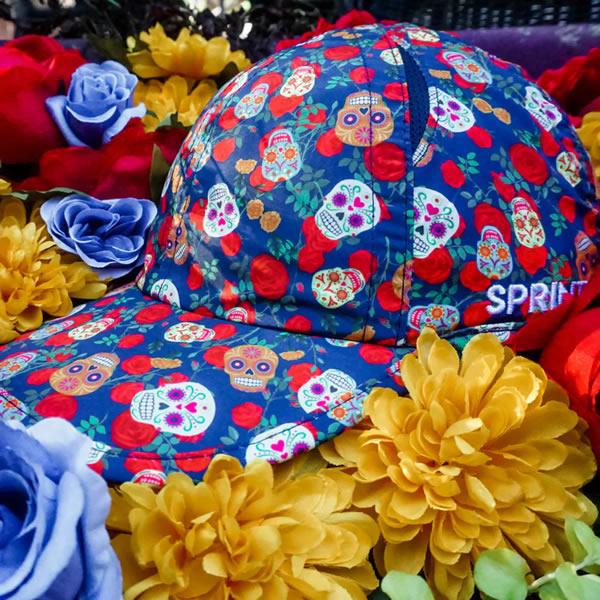 sprints キャップ ランニングキャップ O.G.Hats オージーハット DAY OF THE DEAD HAT メッシュ 日よけ トレラン ゴルフ マラソン｜websports｜06