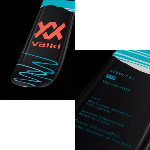 VOLKL フォルクル フリースタイルスキー REVOLT 81 (23-24 2024 VOLKL フォルクル フリースタイルスキー REVOLT 81 (23-24 2024