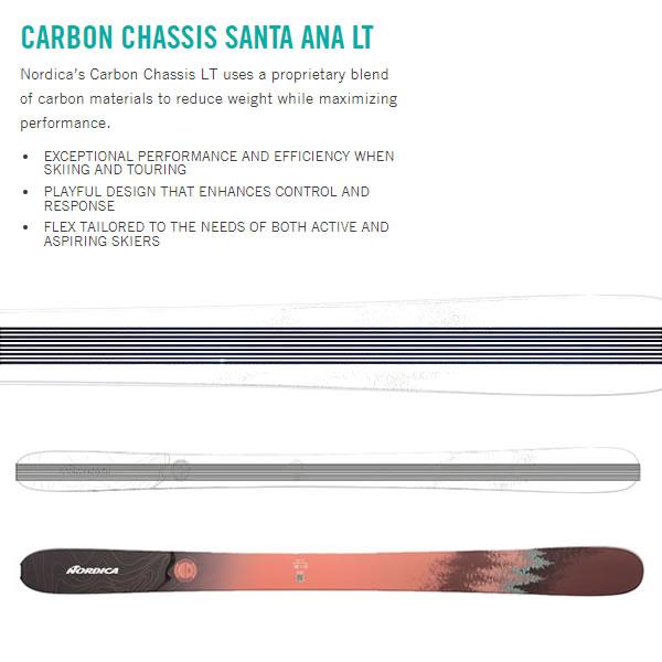 NORDICA（ノルディカ） スキー板 nordica SANTA ANA 104 サンタナ104