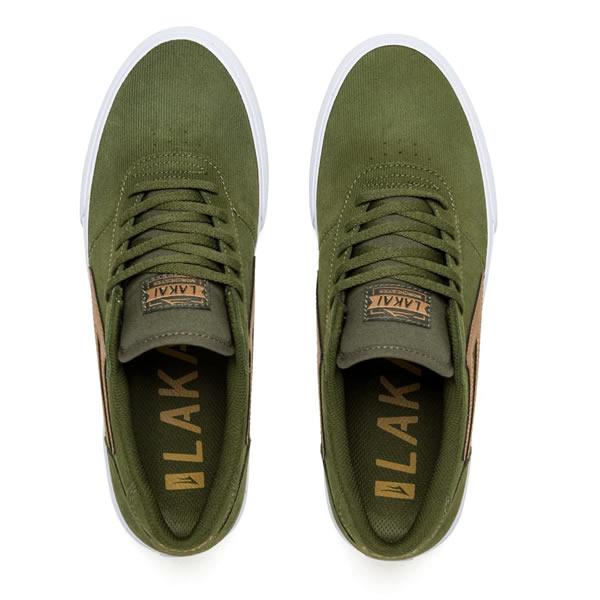 ラカイ スケシュー スニーカー LAKAI MANCHESTER(マンチェスター)OLIVE CORD SUEDE スケボー シューズ｜websports｜02