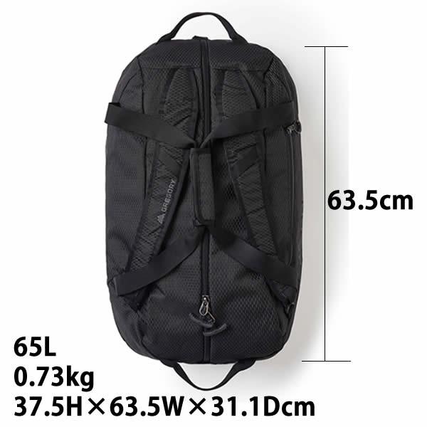 POINT 65°N バックパック ブラック 約65L POINT 65°N バックパック ブラック 約65L POINT 65°N バックパック