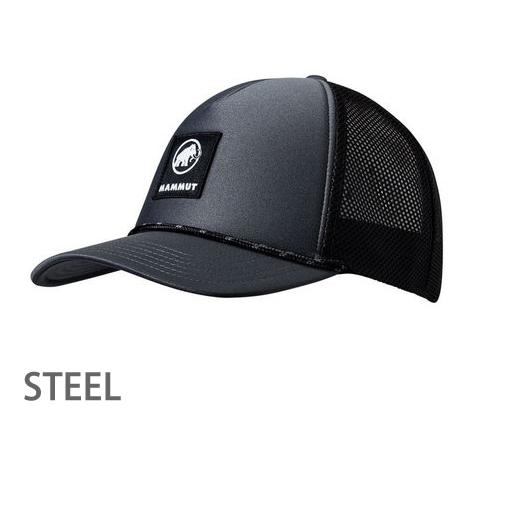 MAMMUT（マムート） メッシュキャップ 帽子 Crag Cap Logo STEEL 0226