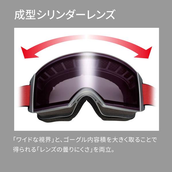 未使用品 SWANS スノーゴーグル 調光 RACAN RA-MDH-CU-LP SWANS スワンズ スキーゴーグル 調光レンズ RACAN RA-MDH-CU-LP