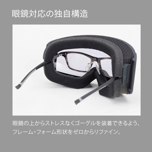 SWANS（スワンズ） スキーゴーグル 調光レンズ RACAN RA-MDH-CU-LG TI