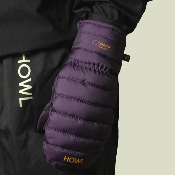 スノーボード グローブ ミトン HOWL DOWN MITT / GRAPE（23-24