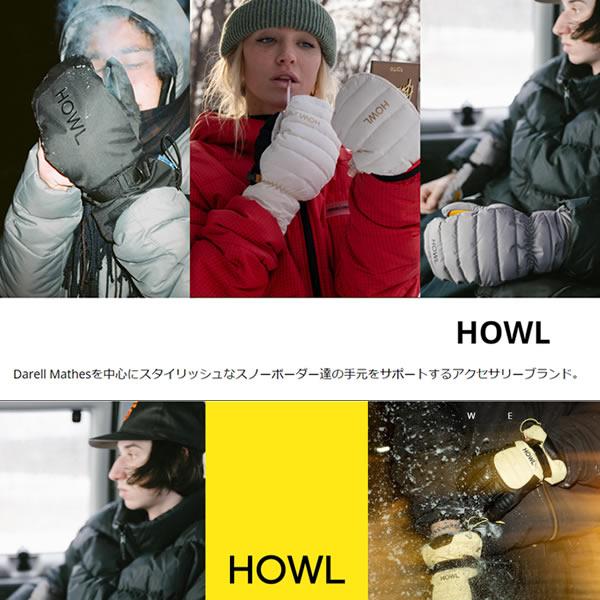 スノーボード グローブ ミトン HOWL グローブ DAILY MITT デイリーミット（23-24 2024）ハウル スノボ 手袋 メンズ レディース｜websports｜07