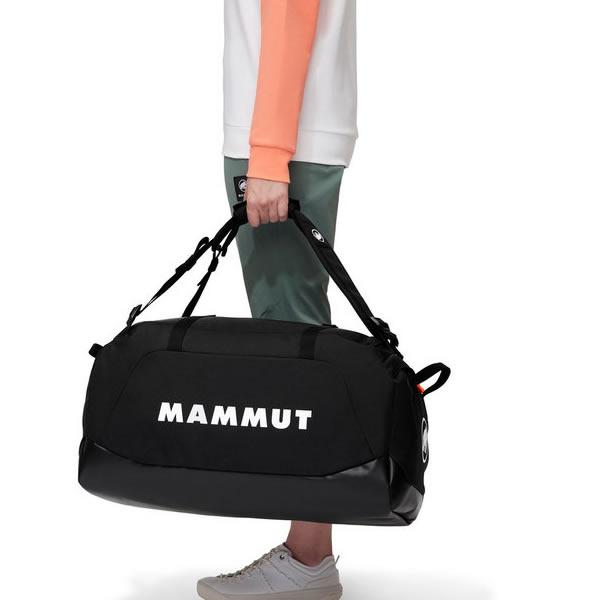 マムート 背負えるダッフルバッグ リュック  CARGON 60L  black  2570-02081 0001 カルゴン　MAMMUT ボストンバッグ マムート バッグ｜websports｜03