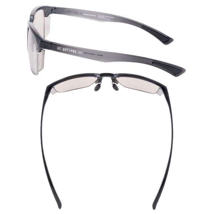 OUTLAND 調光サングラス OL-503 WABASH CLEAR NEUTRAL GRAY / 調光 SILVER MIRROR  アウトランド  釣り フィッシングの画像