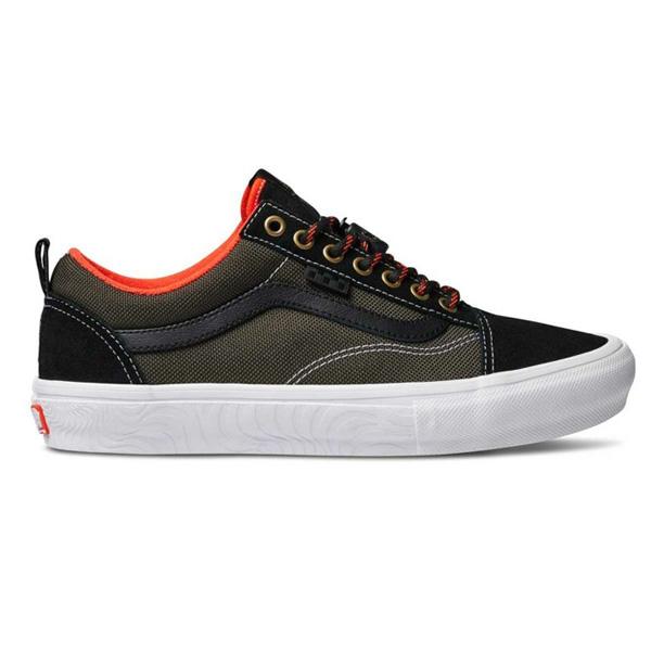 バンズ オールドスクール SPITFIRE × VANS SKATE OLD SKOOL  BLACK / FLAME(VN0A5FCBBFM)ヴァンズ スニーカー｜websports｜03