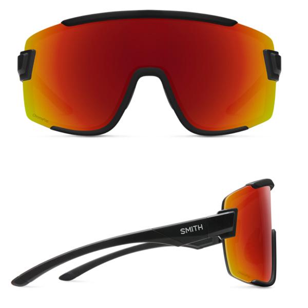 SMITH（スミス） サングラス smith wildcat Matte Black（CP Red