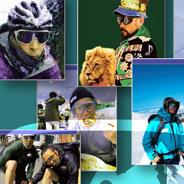 SWANS（スワンズ） SNOWFIELD 偏光サングラス SF-11 マットガン